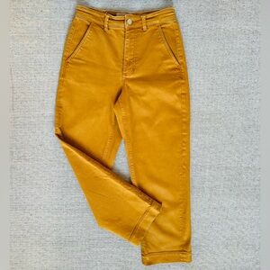 Everlane sz 2 Petite Mustard Chino Pants